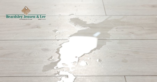 wet floor